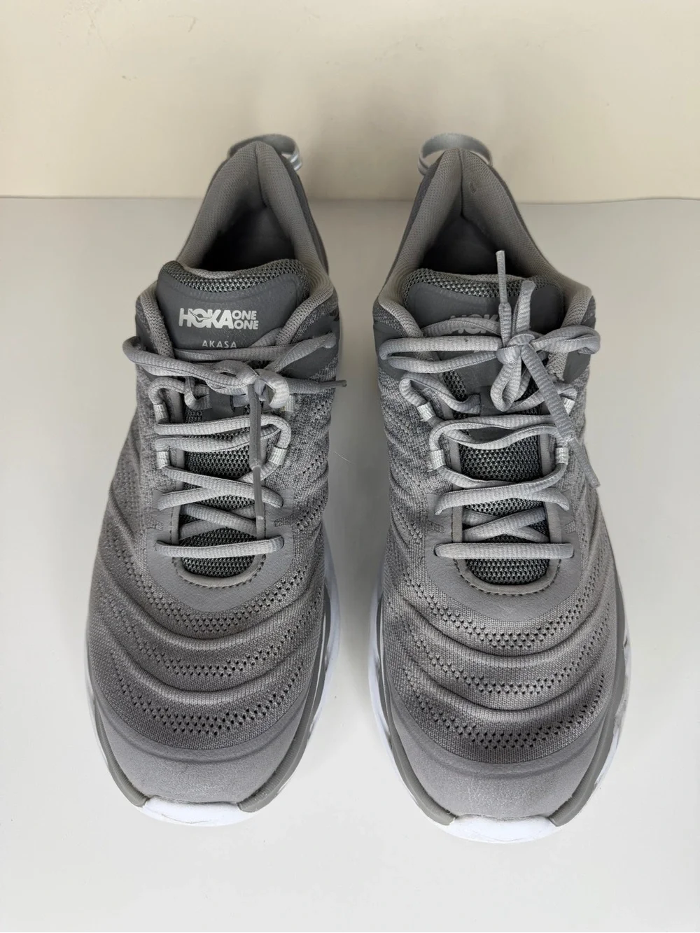 Hoka One One lightweight grey